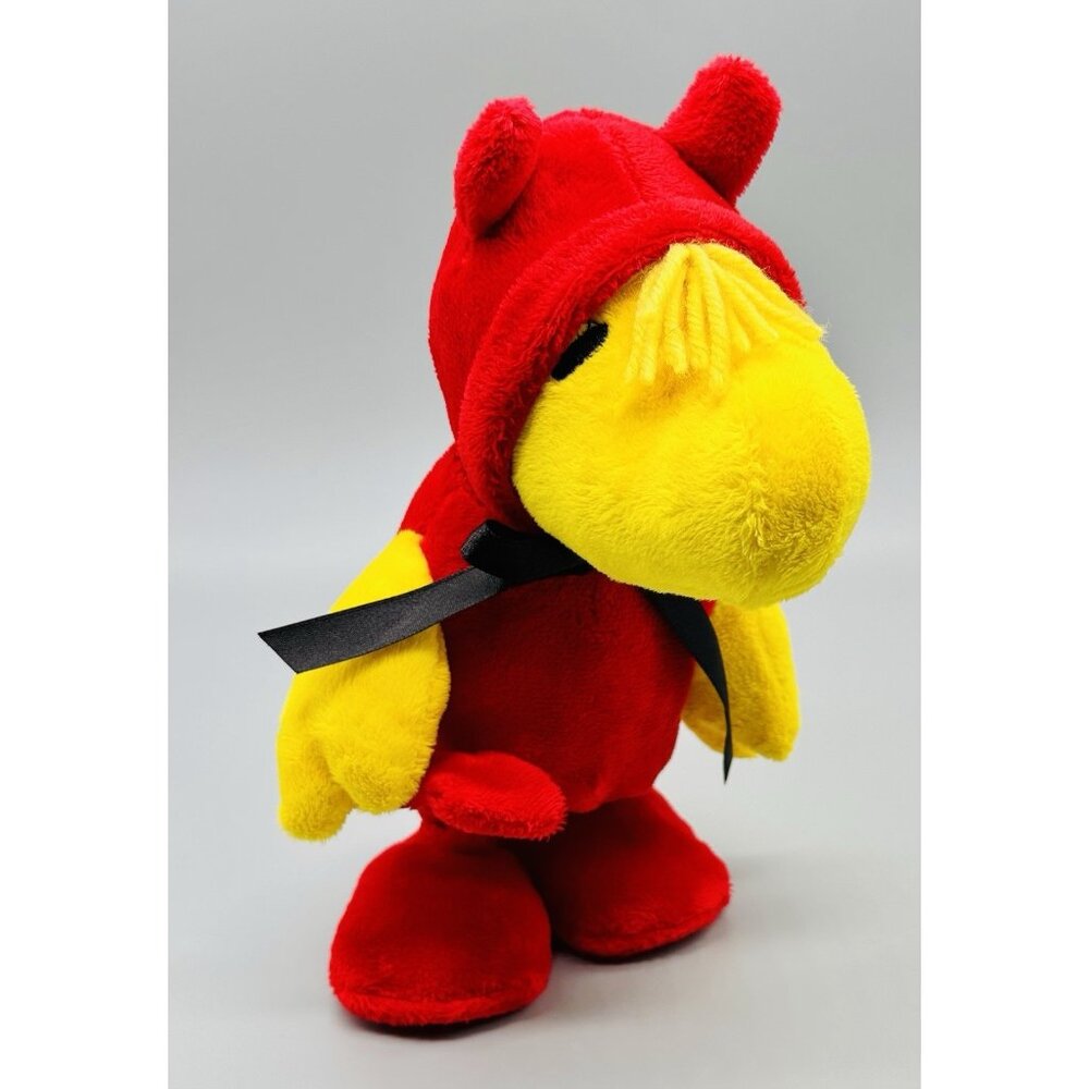 Peanuts Woodstock Animated Halloween Plush Devil Halloween Witch Music